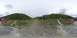 14 梦笔山雪山红路 (2)